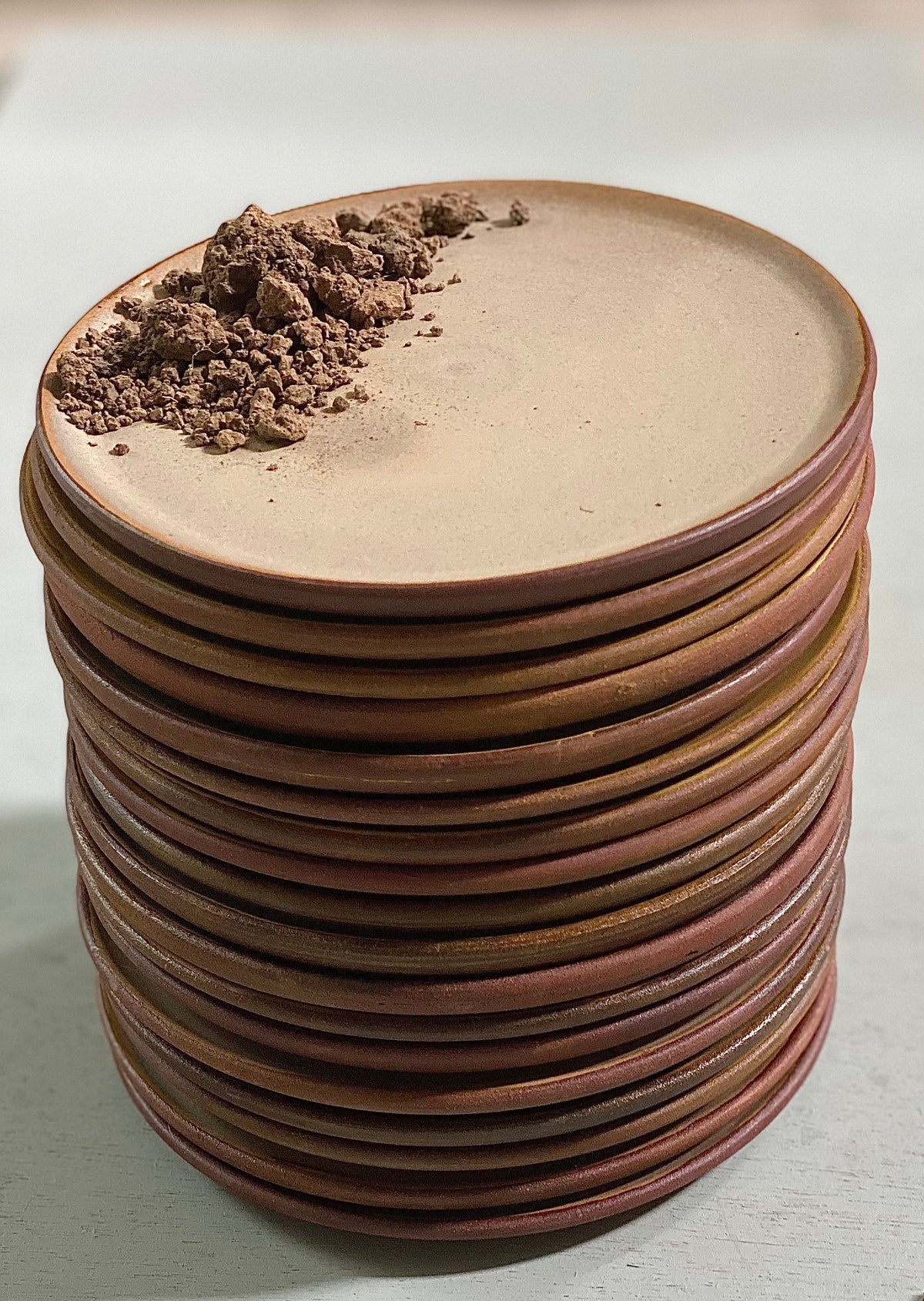 Terra steengoed gebaks/dessert borden