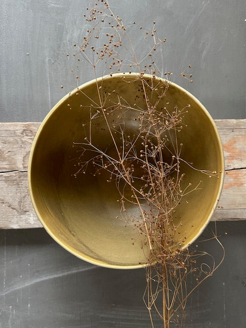 Grote schaal van lichte steengoedklei natuurlijke lokale ijsselkleipigmenten
